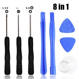 8 in 1 9in1 Disassemble Tools Mobile Phone Repair Tools Kit Smartphone Screwdriver Opening Pry Set Hand Tools For iPhone