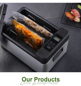 Best selling kitchen appliance culinary accuracy cooker LCD displayer sous vide