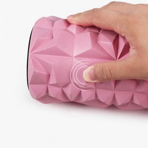 New Design High Density Eco Friendly Hollow EVA Gym Roller Pilates Muscle Back Massage Foam Roller Yoga Column Supplier