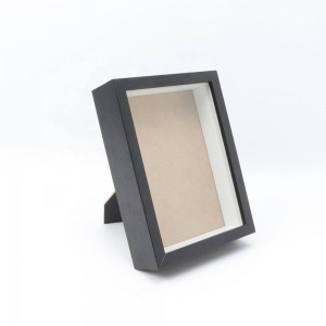 MDF Black or White shadow box photo picture frames made in China