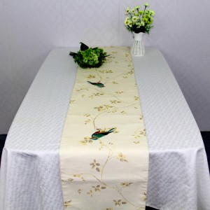 Wholesale 100 cotton Custom runner wedding cheesecloth table runners