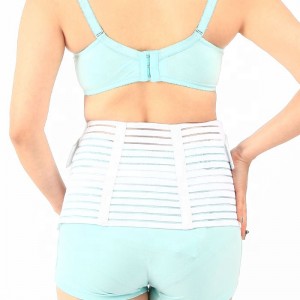 Amazon hot selling white maternity belt  maternity support belt for back pain