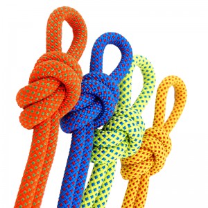 2mm 3mm 4mm 6mm 8mm wholesale polyester srs custom color climbing rope set for outdoor use