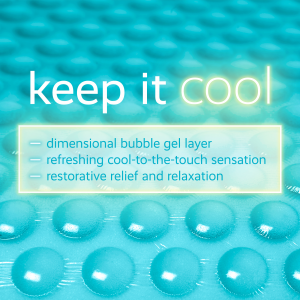 Comfortable Bubble Gel Cooling Bed Pillow