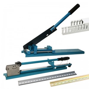 manual hand tool machine Cutting Tools Rails Single double Din Rail Cutter