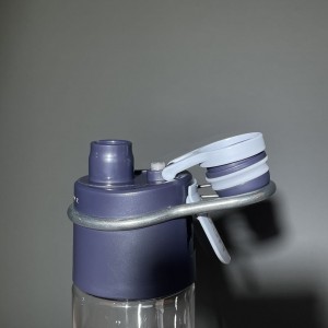 Wholesale Eco-Friendly BPA FREE Gym Clear Drinking Plastic Sports Water Bottle portable