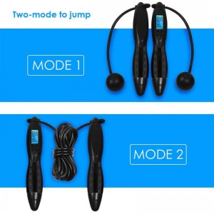 3M Digital Counting Speed Skipping Counter Wireless Jump Rope Indoor Outdoor Gym Fitness Cordless Calorie Skipping Rope