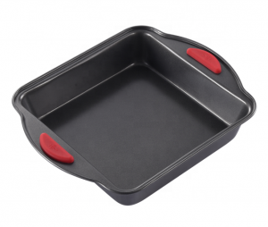 K-449-SH2 Roasting Pan with Silicone Grips Non-stick Bakeware Loaf Pan Baking Dishes & Pans Metal Customized Support