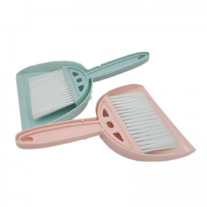 Hot selling sweep soft brush for home plastic mini dustpan set for table household cleaning tools