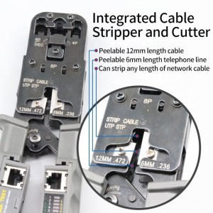 Excellent Network Tools RJ11 RJ12 Rj45 Hand Cable Crimping Tools