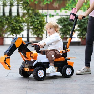 Good quality ride on excavators for kids Children Excavator Toy Excavator Truck Car Toys For Kids To Drive