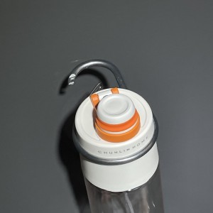 Wholesale Eco-Friendly BPA FREE Gym Clear Drinking Plastic Sports Water Bottle portable