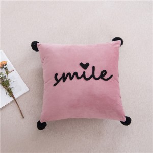Modern Cushion Pillow Balls Letters Pillows Home Decor Soft And Comfortable Throw Pillow Cover For Living Room Office