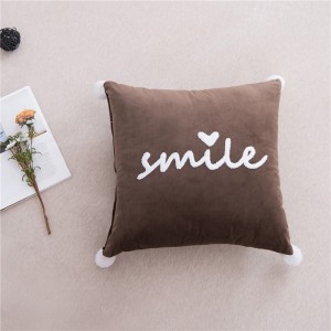 Modern Cushion Pillow Balls Letters Pillows Home Decor Soft And Comfortable Throw Pillow Cover For Living Room Office