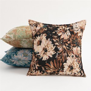 Moroccan Flower American Country French Cross-border Pillow Cushion Sofa Pillow Pillowcase