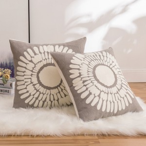 Southeast Asia Sofa Pillowcase Sunflower Small Daisy Embroidered Hammock Pillow