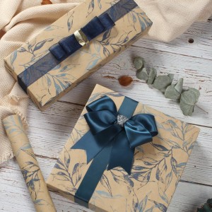 High Quality vietnam free sample Ink Printed Gift Kraft Wood Pulp Wrapping Paper for Flowers Printing Wrapping