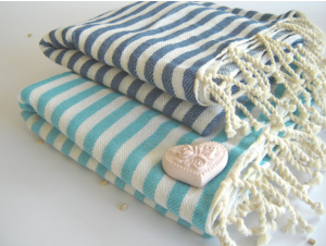 High Quality Hot Sale Sand Proof 100% Cotton Soft Custom Hammam Fouta Turkish Beach Towel