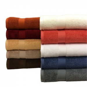 China factory custom plain dobby terry 100% cotton bath towel