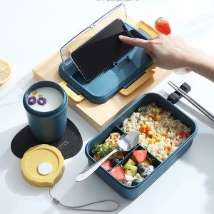 Food-Grade Plastic Bento Lunch Box Microwavable To Heat lunch Bento Box